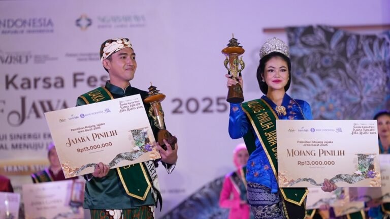 Selamat! Serafin Ernesta dan Arif Muhaemin Terpilih sebagai Mojang Jajaka Jawa Barat 2025