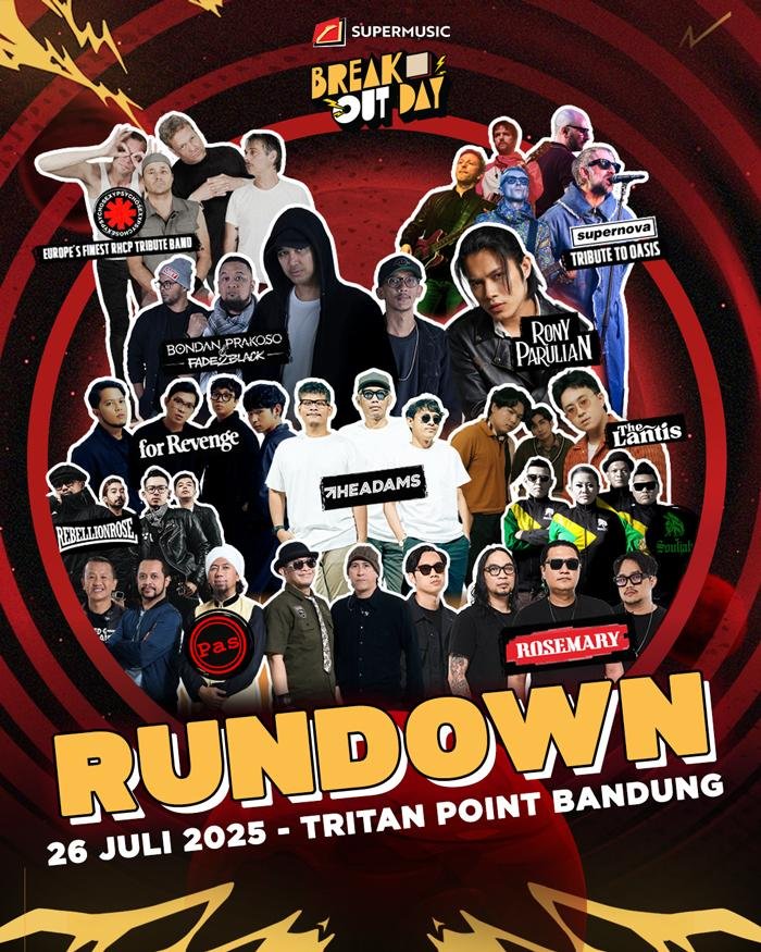 Rundown Resmi Super Music Break Out Day 2025 Resmi Dirilis!