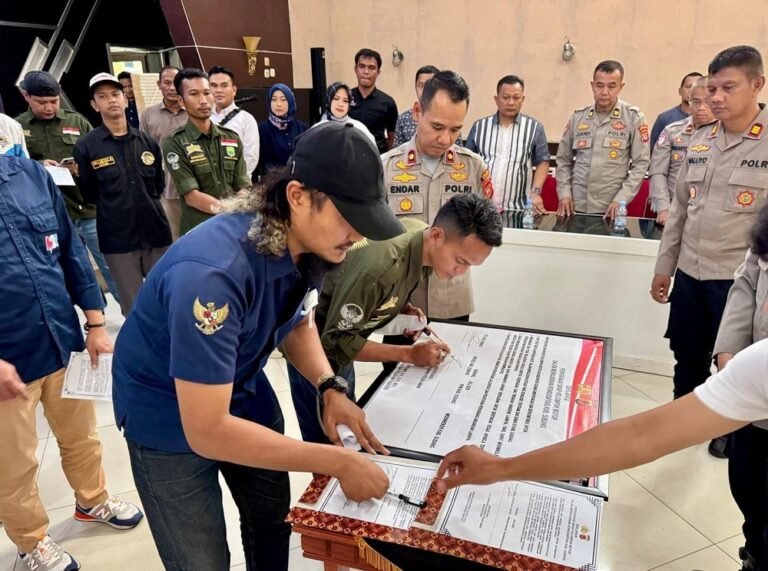Komunitas Motor di Subang Deklarasi Situasi Aman dan Kondusif
