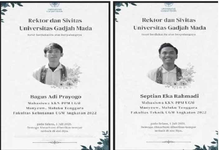 UGM Evaluasi KKN Pasca Insiden Kecelakaan Kapal di Maluku Tenggara, Kirim Tim Psikologis bagi Keluarga dan Korban