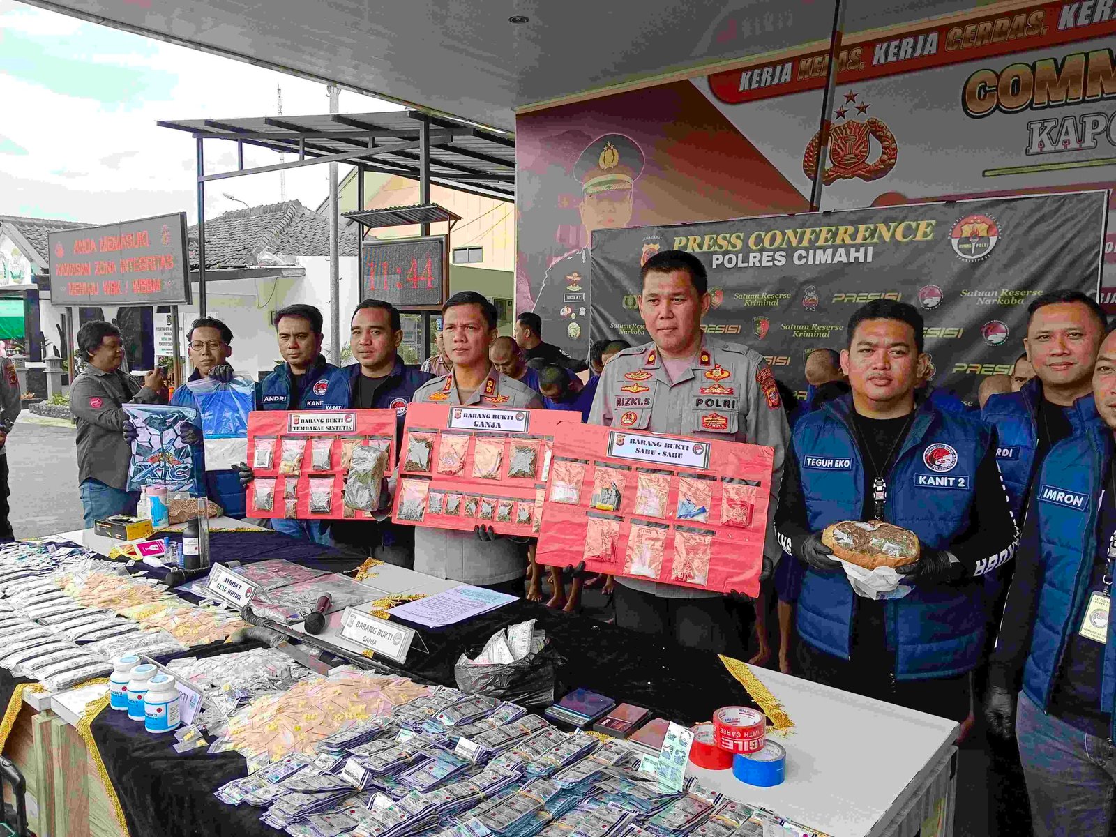 Dua Pekan, 31 Tersangka Tindak Pidana Narkoba Diringkus Polres Cimahi
