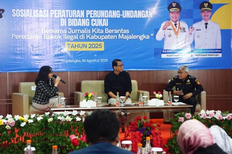Rokok Ilegal Marak, Pemkab Majalengka Gandeng Bea Cukai dan Media untuk Sosialisasi Cukai