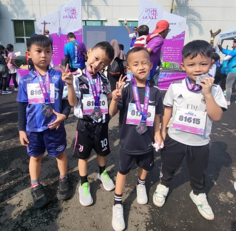 Edukasi Gaya Hidup Sehat Sejak Dini, Kids Fun Run 1K Meriahkan HUT ke-5 Edelweiss Hospital Bandung