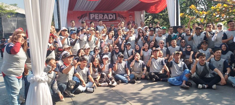 Peringati HUT  ke 80 Kemerdekaan RI, Peradi Kota Bandung Jaga Marwah Advokat