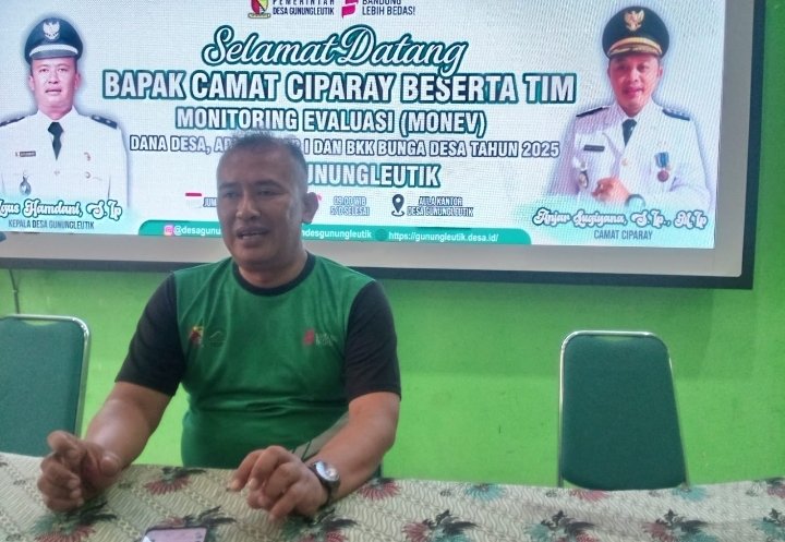Pemdes Gunungleutik, Kecamatan Ciparay Kabupaten Bandung Akui Realisasi Anggaran APBDes 2024 Sudah Maksimal
