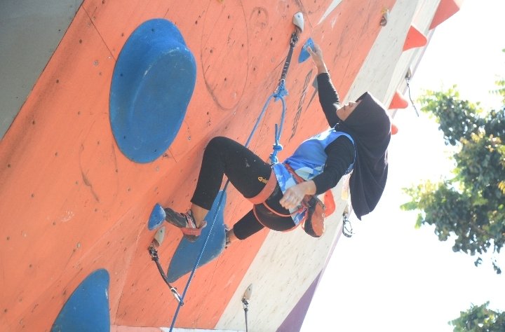 Serunya Kompetisi Panjat Tebing Internasional Eiger Independece Sport Climbing Competition di Kota Bandung 