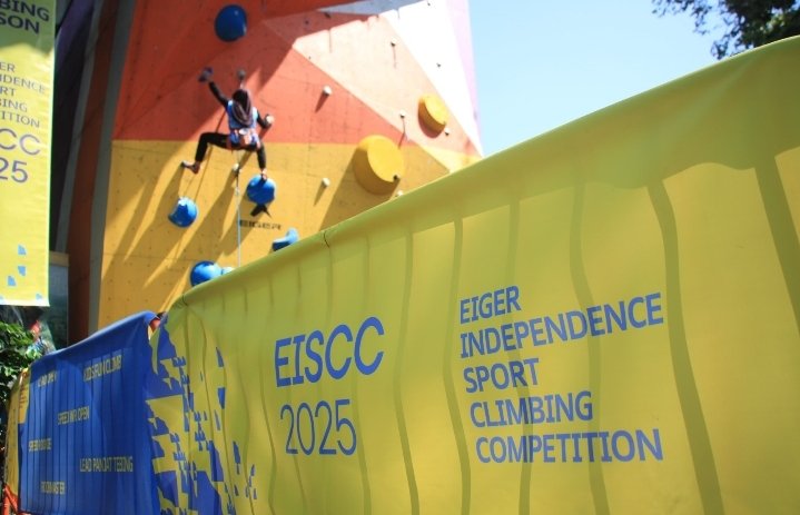 Serunya Kompetisi Panjat Tebing Internasional Eiger Independece Sport Climbing Competition di Kota Bandung