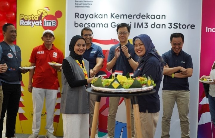 Rayakan Kemerdekaan, Indosat Perkuat Pemberdayaan Ekonomi dan Digital Masyarakat melalui Gerai IM3 dan 3Store