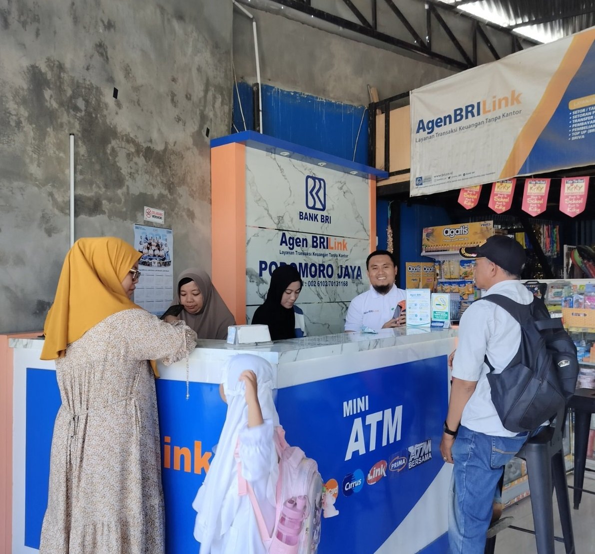 AgenBRILink Dekatkan Akses Layanan Keuangan bagi Petani di Kabupaten Gowa