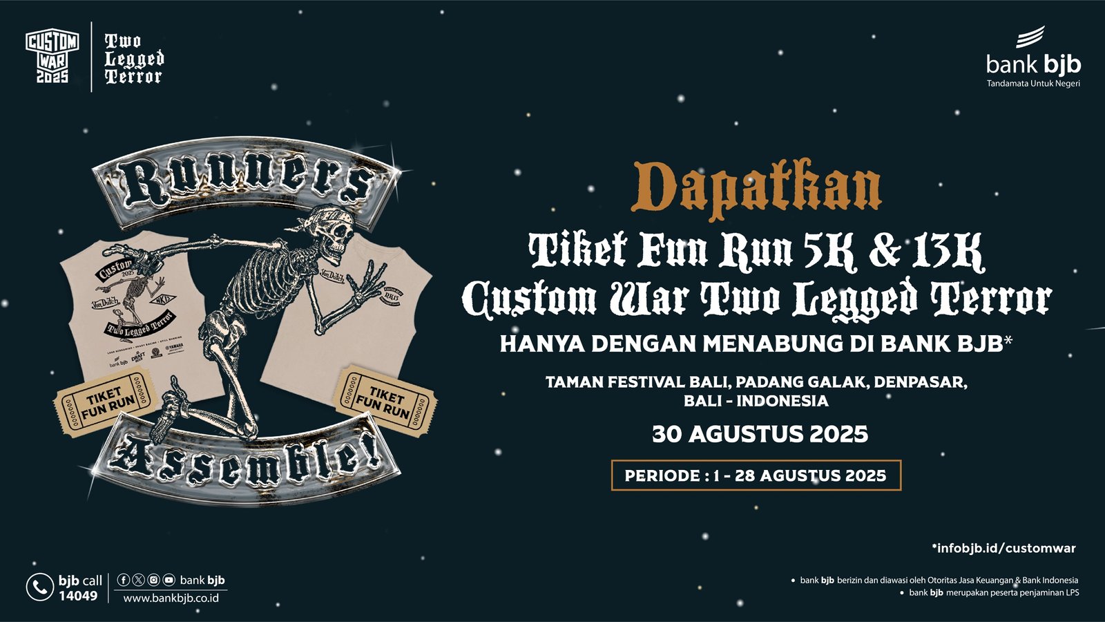 Cara Mudah Dapat Slot Lari Custom War Two Legged Terror