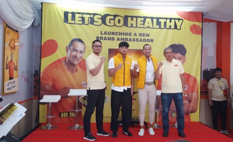 Jadi Brand Ambassador Roscik, Binarawagawan Ade Rai Dorong Gaya Hidup Sehat