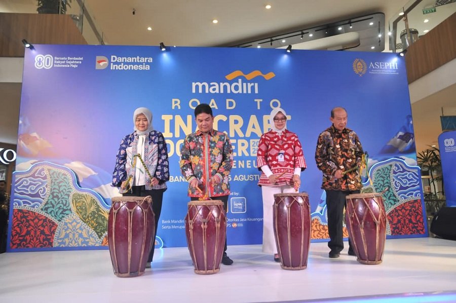 Bank Mandiri Dukung Akselerasi Ekonomi Kreatif Lokal Melalui Road to INACRAFT “Karya Lokal, Transaksi Digital”
