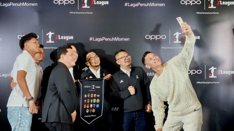 Tepuk Tangan untuk OPPO! Dukungan Nyata untuk Sepak Bola Indonesia, Jadi Official Smartphone Partner BRI Super League 2025-2027