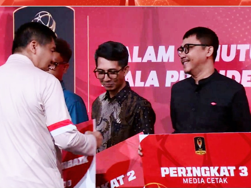 Ferry Prakosa Raih Juara 3 Lomba Karya Tulis Piala Presiden 2025, Angkat Gengsi Final dan Dampak Ekonomi Lokal