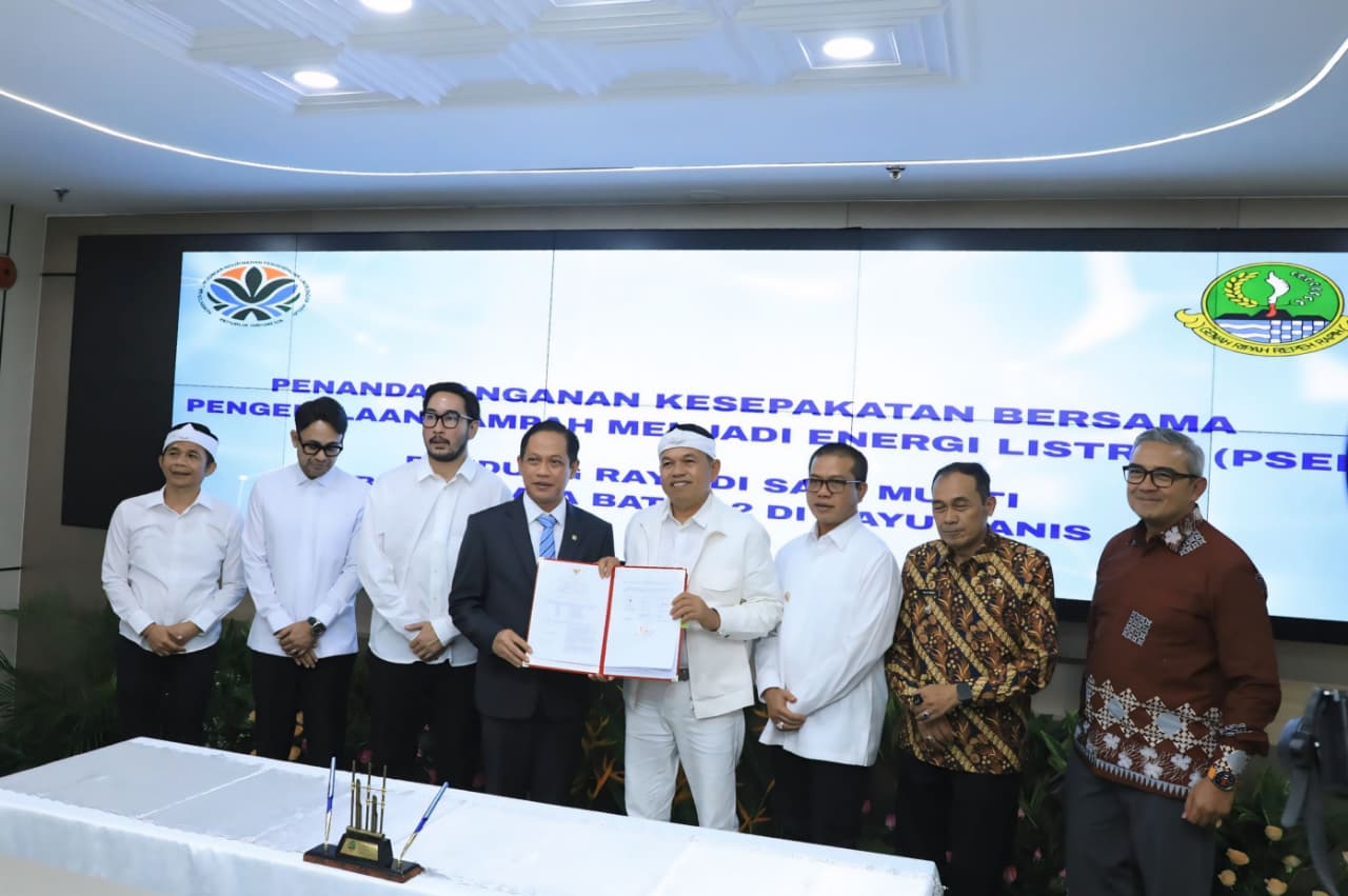 Bupati Bandung Teken MoU PSEL, Era Baru Pengelolaan Sampah Dimulai