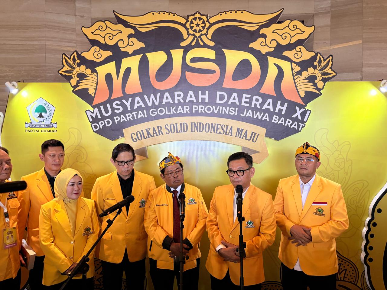 Musda Golkar Jabar Dibuka, Ace Hasan Syadzily dan Idrus Marham Ungkap Agenda Strategis
