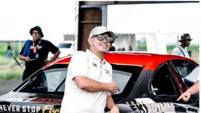 Drifter Kembar Usia 13 Tahun Curi Perhatian di Kejurnas Passion Drift 2026