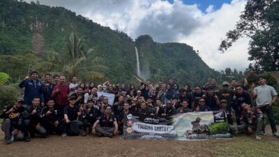 HAIKOCI Gelar Sunmori Adventure ke Curug Citambur, Perkuat Brotherhood dan Semangat #Cari_Aman