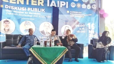 Hoerudin Amin Dorong Kesadaran Ruang Mahasiswa Saat Peresmian Student Center IAIPI Bandung, Krisis Ekologi dan Peran Kampus Disorot
