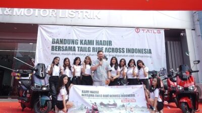 Touring TAILG Bandung Jadi Ajang Edukasi Transportasi Hijau di Kota Kembang