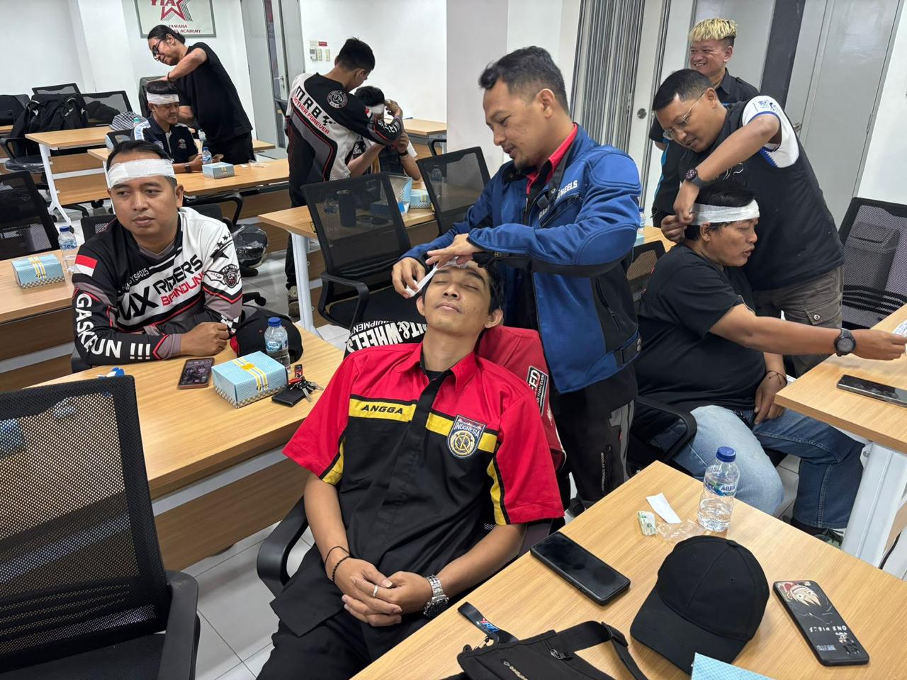 Yamaha Jabar Bekali Komunitas dengan Workshop Pertolongan Pertama Gawat Darurat (PPGD)  untuk Anggota YRFI Bandung