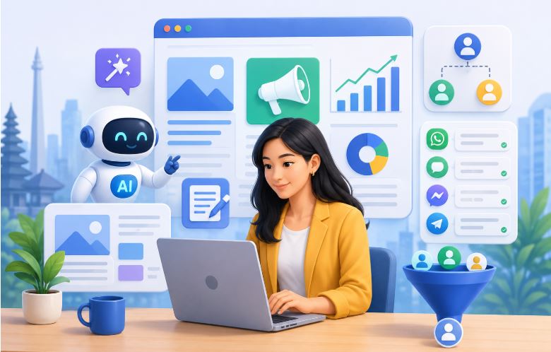 AI Marketing Tools Terbaik yang Bermanfaat Bagi Bisnis di Indonesia
