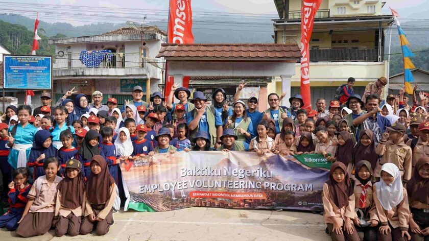 Melalui Baktiku Negeriku 2026, Telkomsel Perkuat Pemberdayaan Desa Berbasis Kolaborasi Karyawan